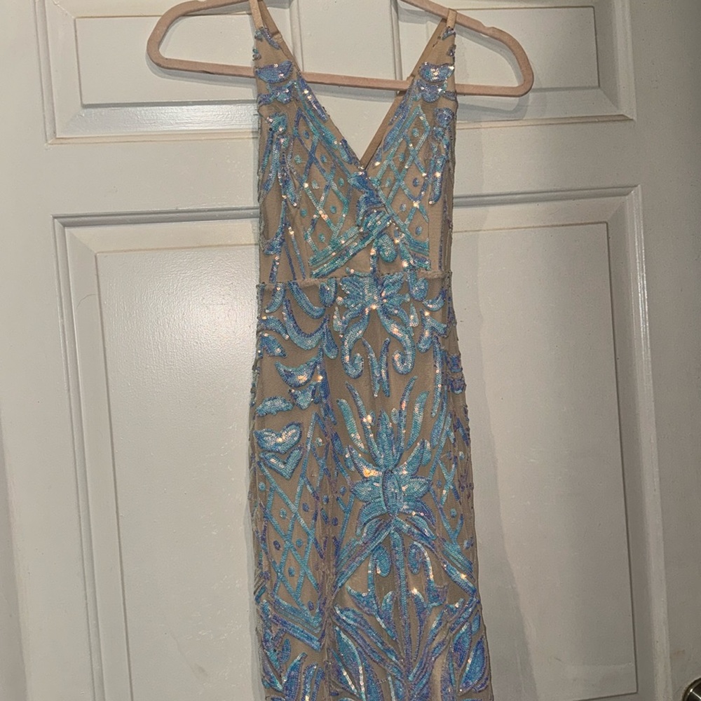 Long mermaid dress